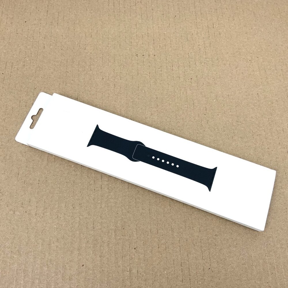 New Authentic Apple Watch Sport Band In Midnight Color 41mm - Picture 12 of 12